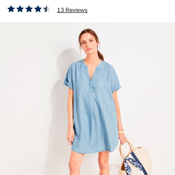Vineyard vines chambray dress !!!sale!!! - Picture 3 of 7